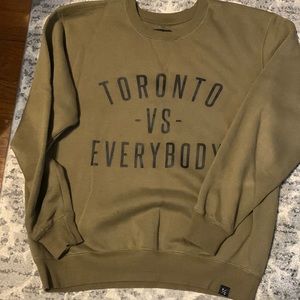 Peace Collective Toronto vs Everybody crewneck